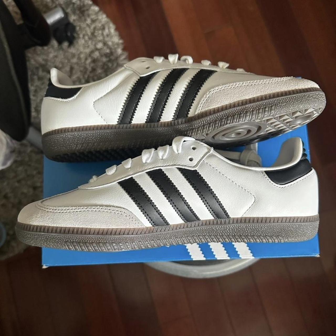 Adidas Samba OG White size 6.5 men’s Never... - Depop