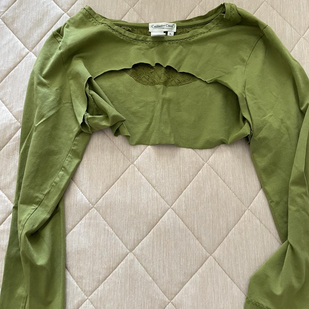 Women's Green Shirt | Depop