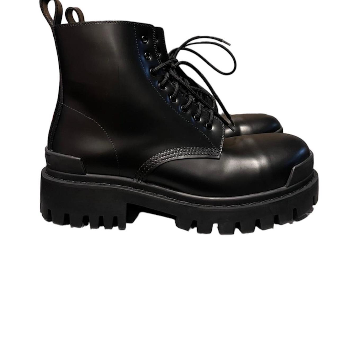 Balenciaga Men's Black Boots | Depop