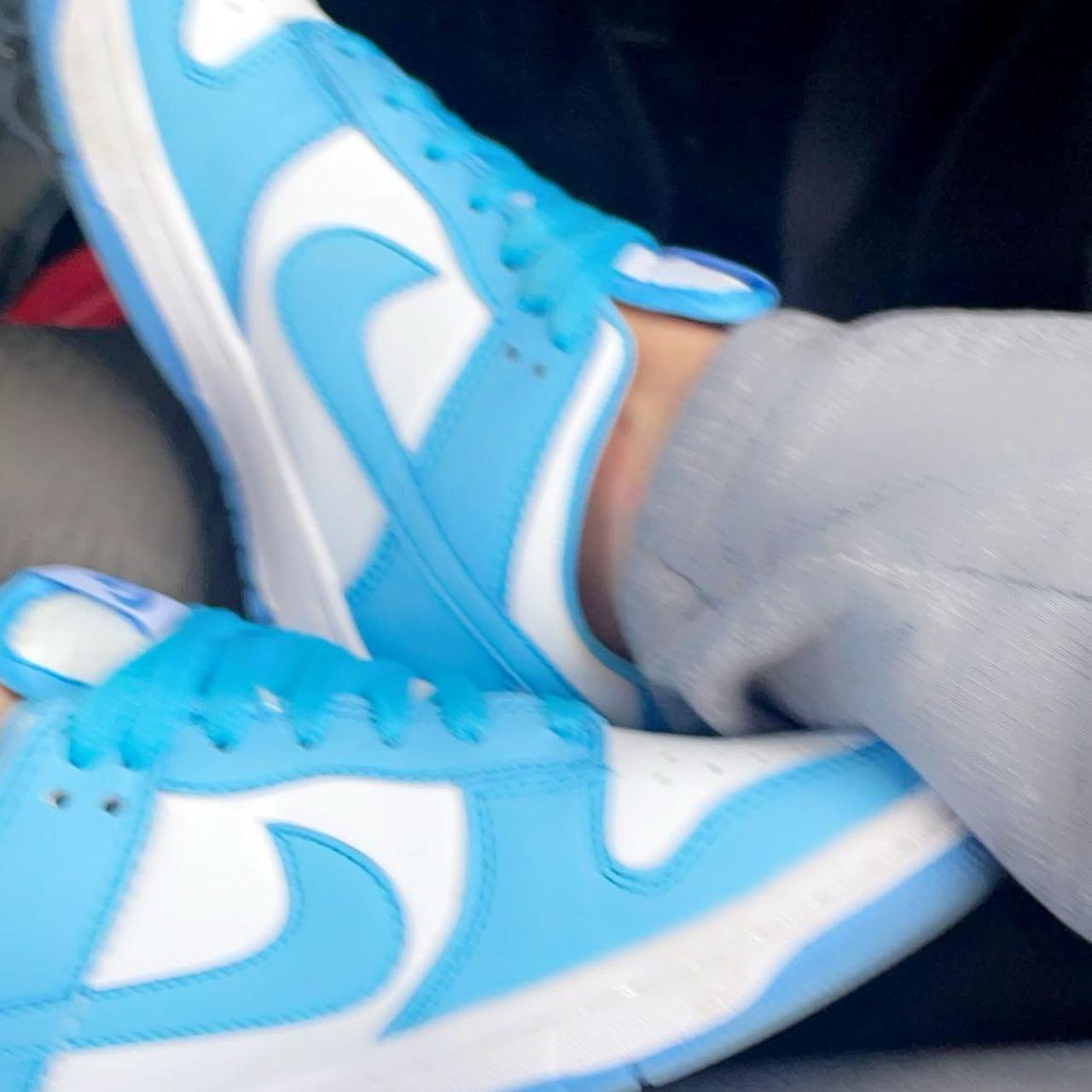 womens dunk low university blue
