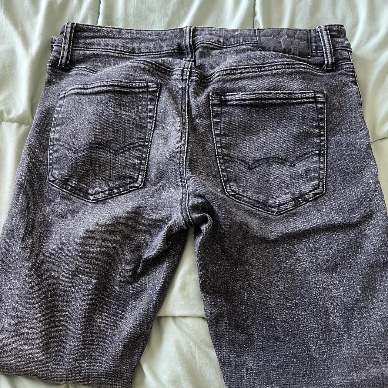Men’s American eagle skinny ripped jeans... Depop