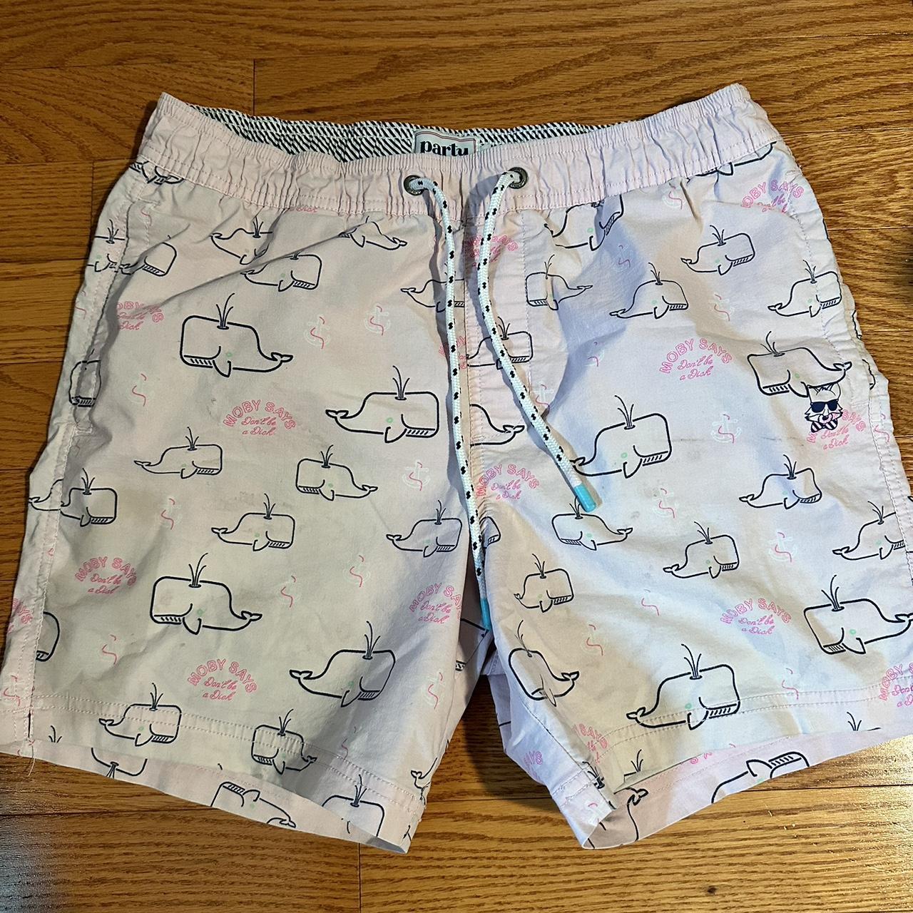 Size small zumiez swim trunks Moby dick Pink Depop