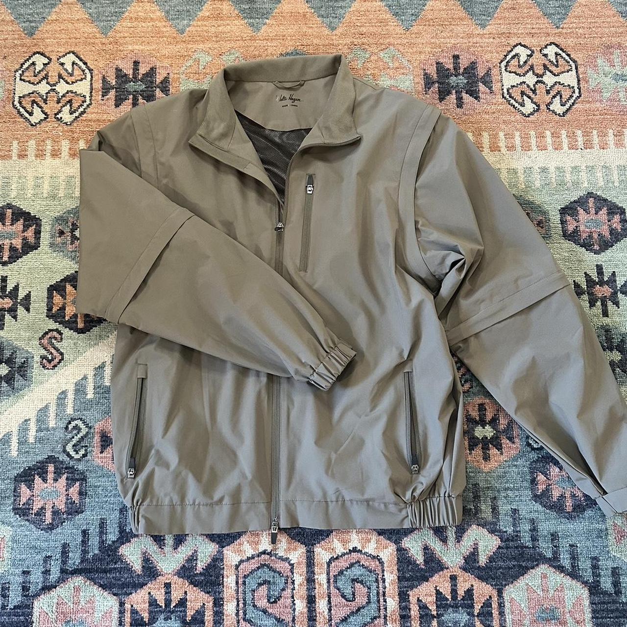 Men’s Size large windbreaker jacket No flaws brand... - Depop