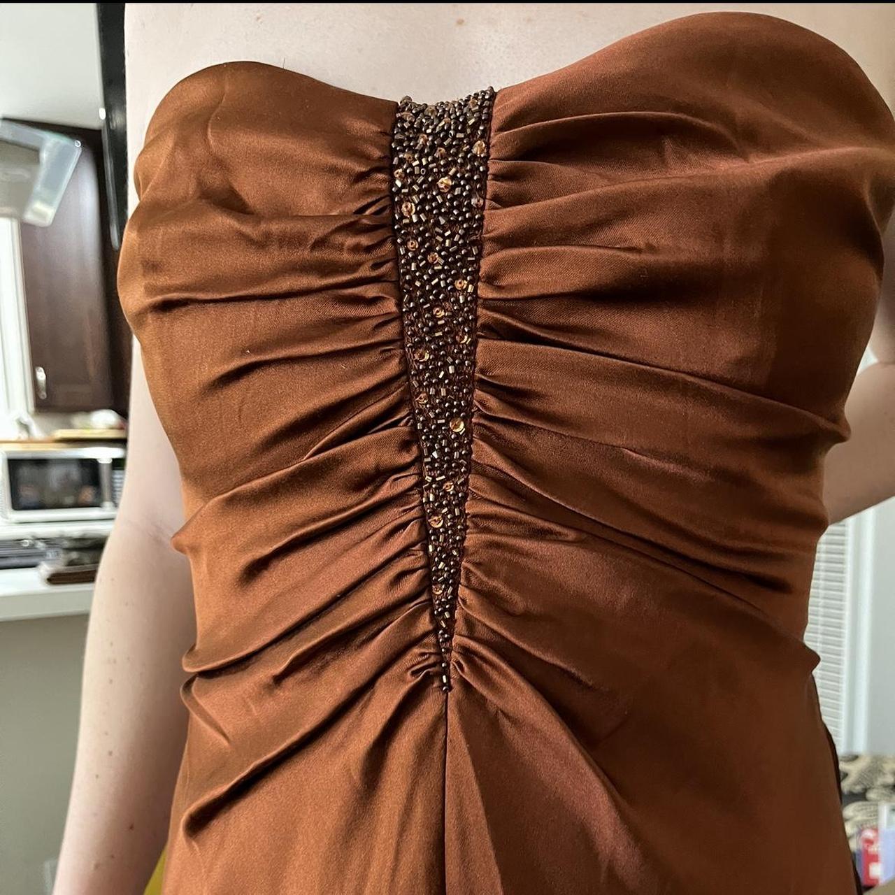 Anne Klein Women's Brown Dress (2)