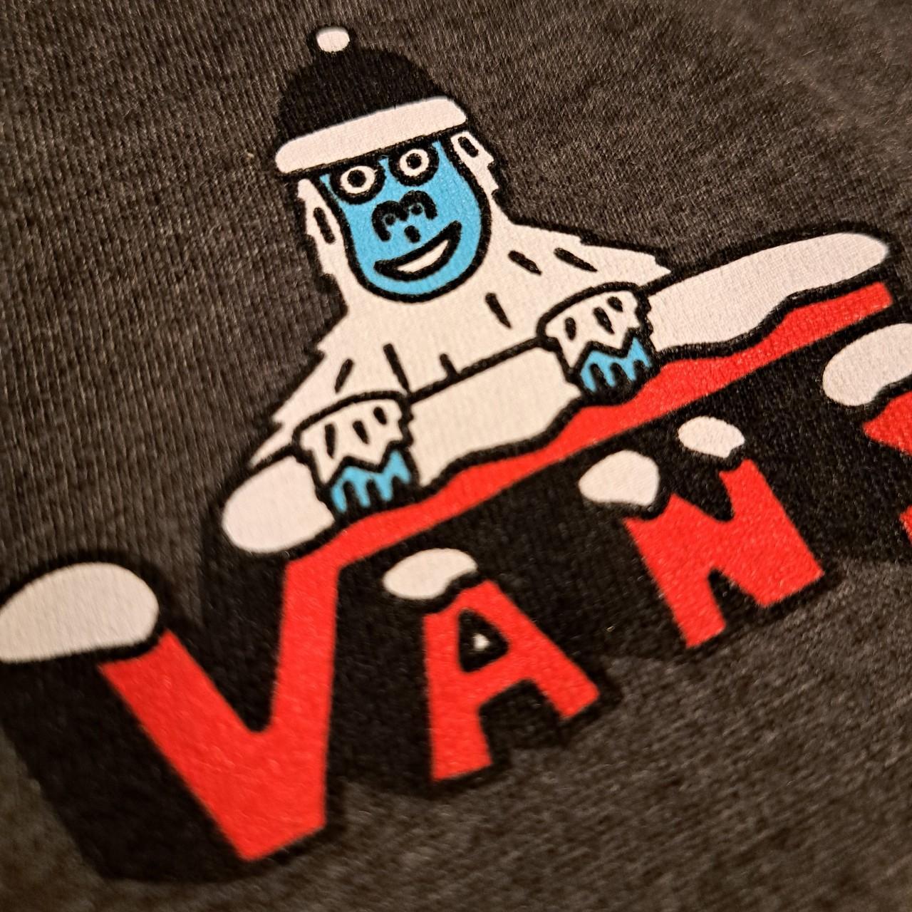 Vans Abominable Snowman Holiday Shirt Size Depop