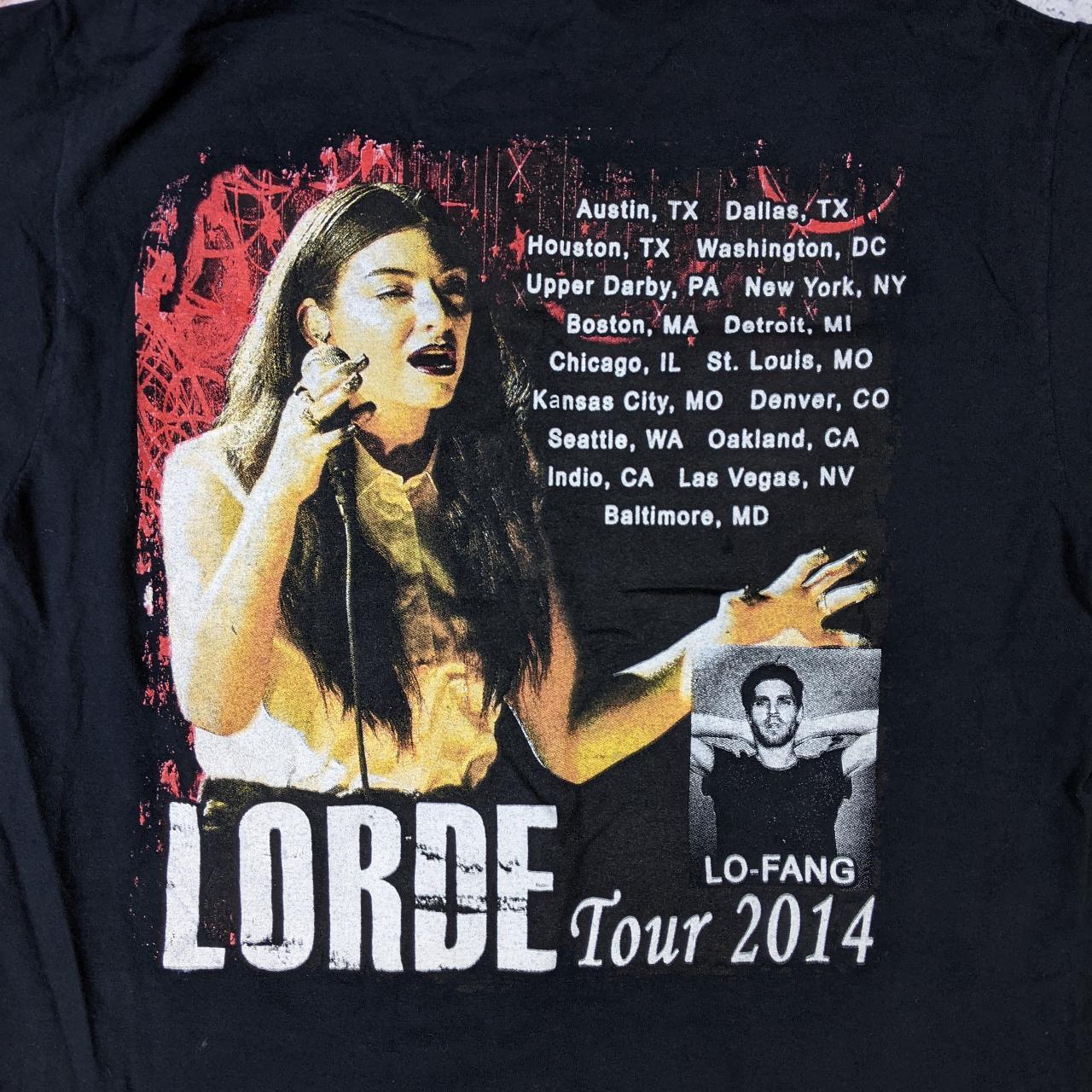 Lorde Tシャツ ミュージシャン 2022 洋楽 バンドT ツアーT Lorde t shirt mens - Gem