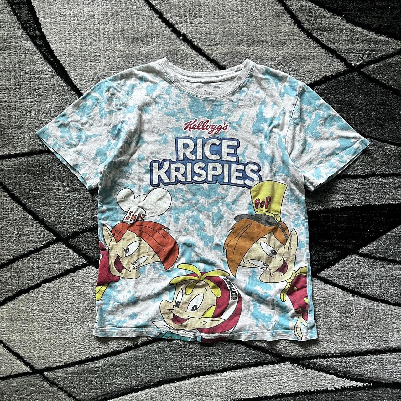 y2k rice krispies snack baby tee ️ size small, 18 x... - Depop