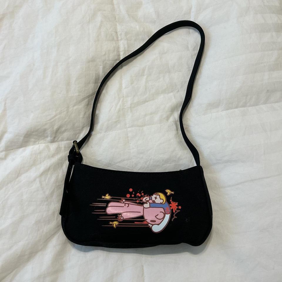 y2k gloomy bear backpack pretty beat up nd dirty, - Depop