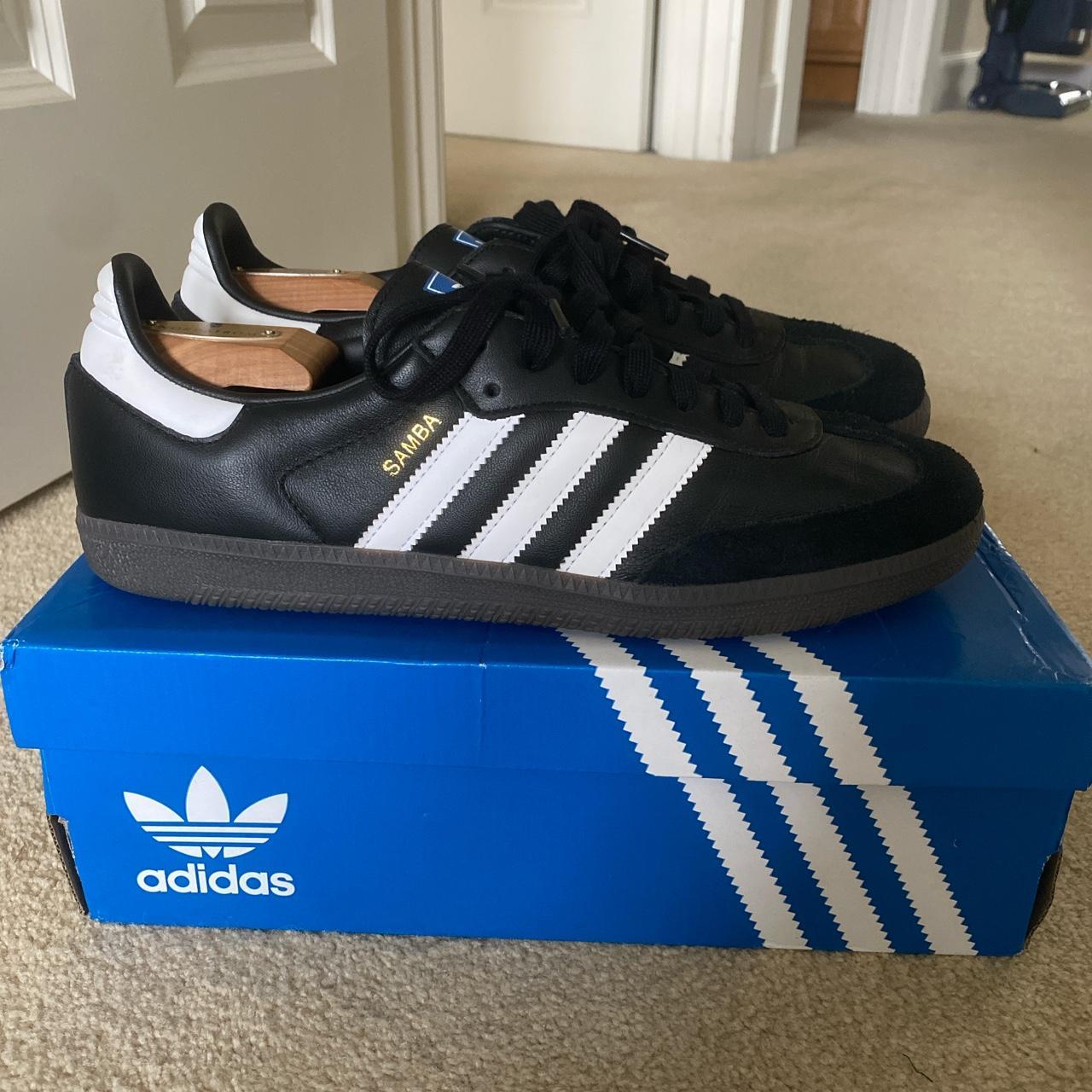 Adidas samba size 10 in perfect condition These... - Depop