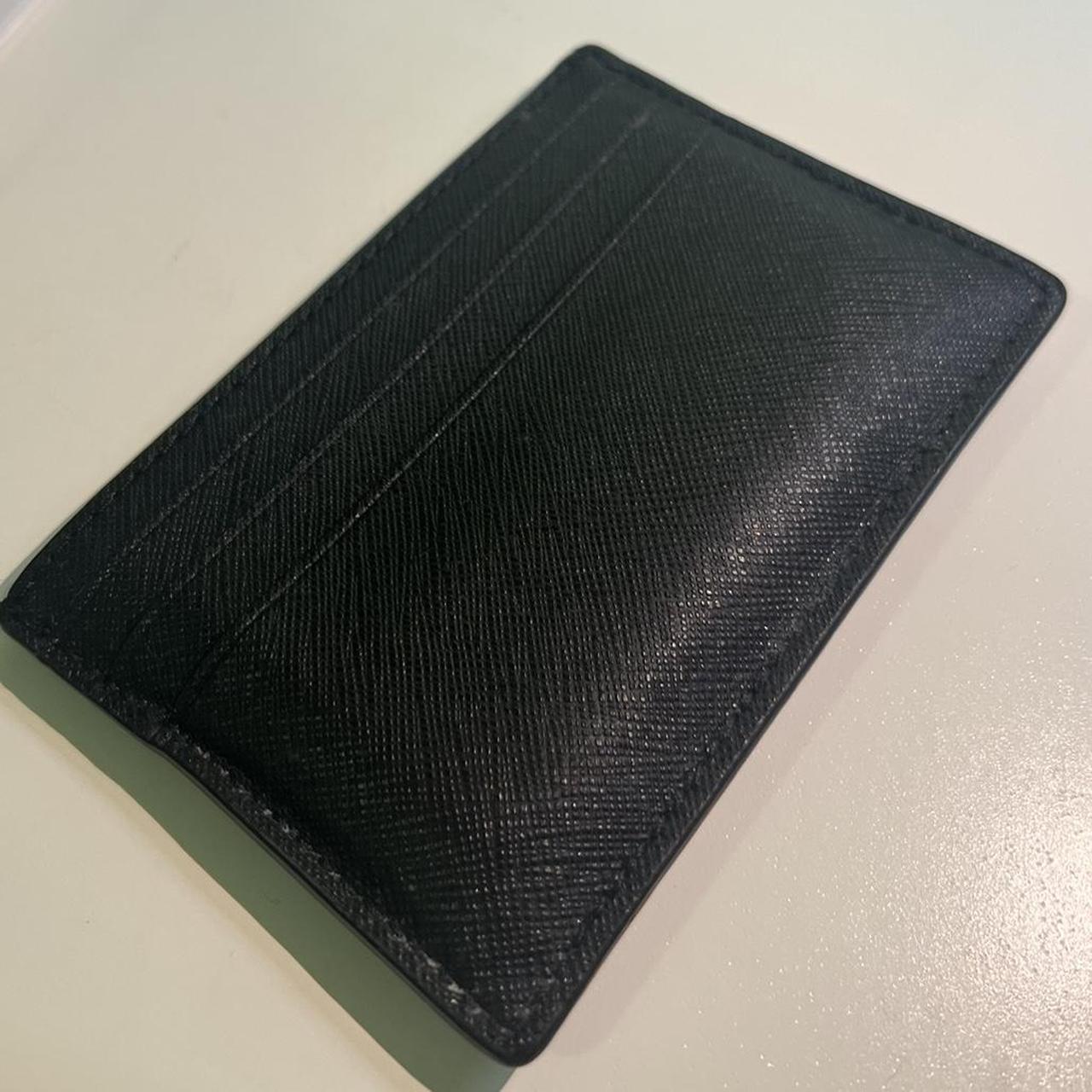 Black Saffiano Leather Kate Spade Card Holder/Wallet... - Depop
