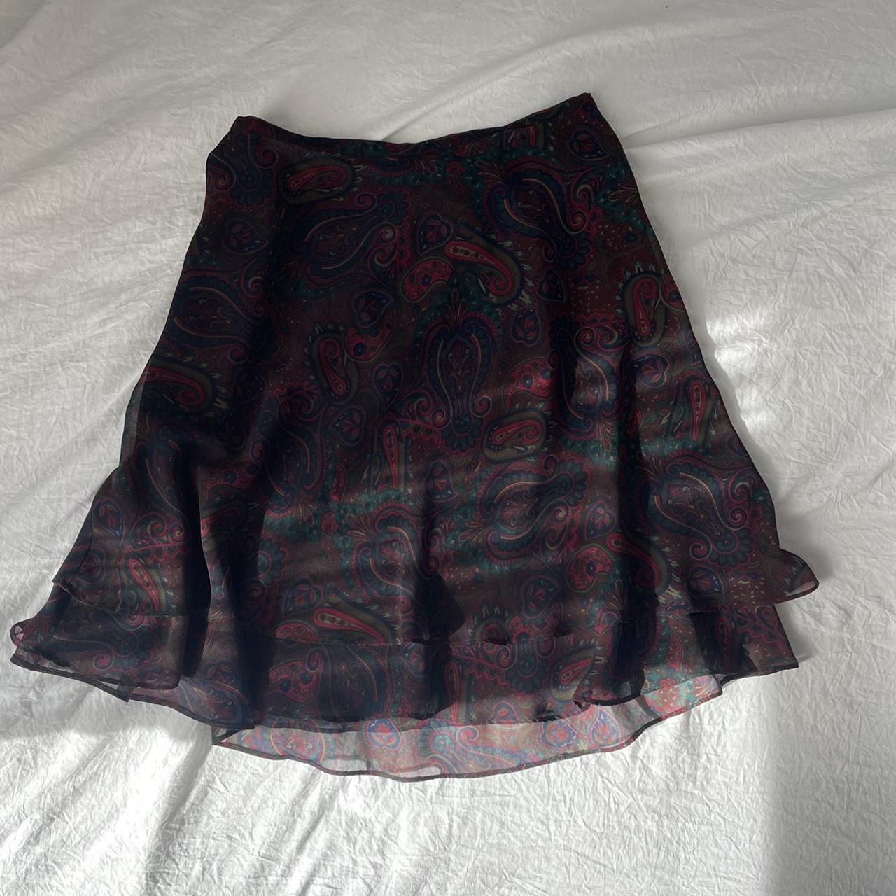 Vintage EXPRESS Compagnie Internationale skirt... - Depop