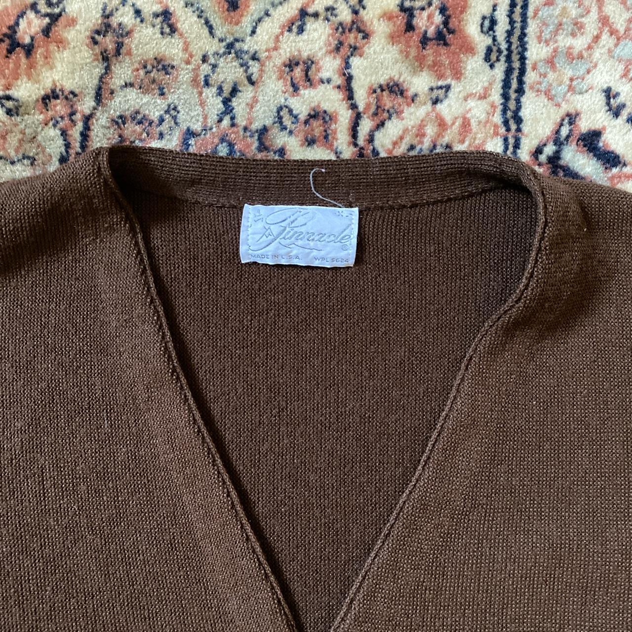 Men's Brown Cardigan | Depop