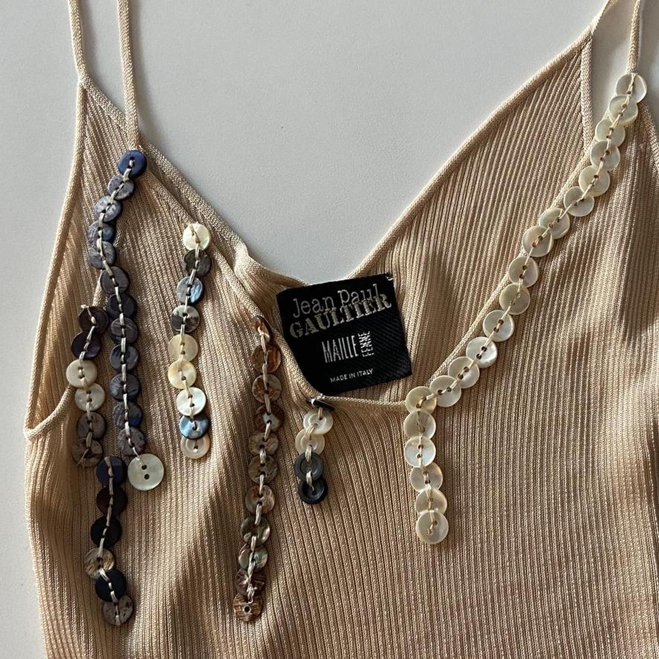 Jean Paul Gaultier sexy semi sheer knit with genuine | Depop