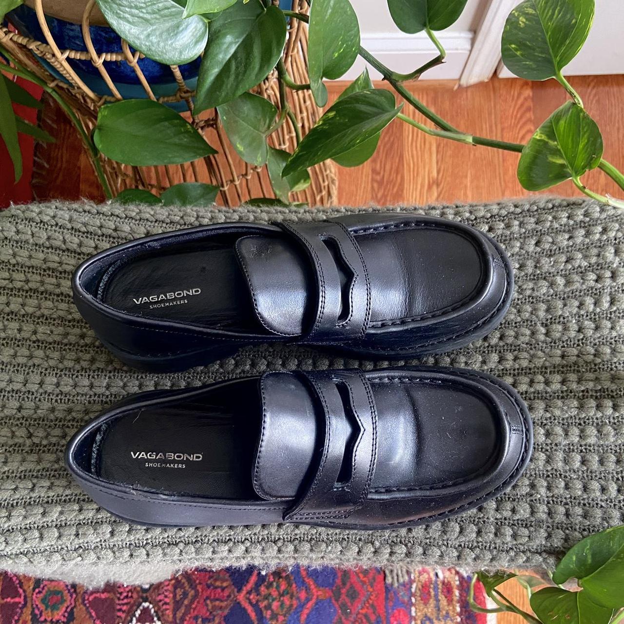 vagabond cosmo 2.0 loafers, only worn once! repoping... - Depop