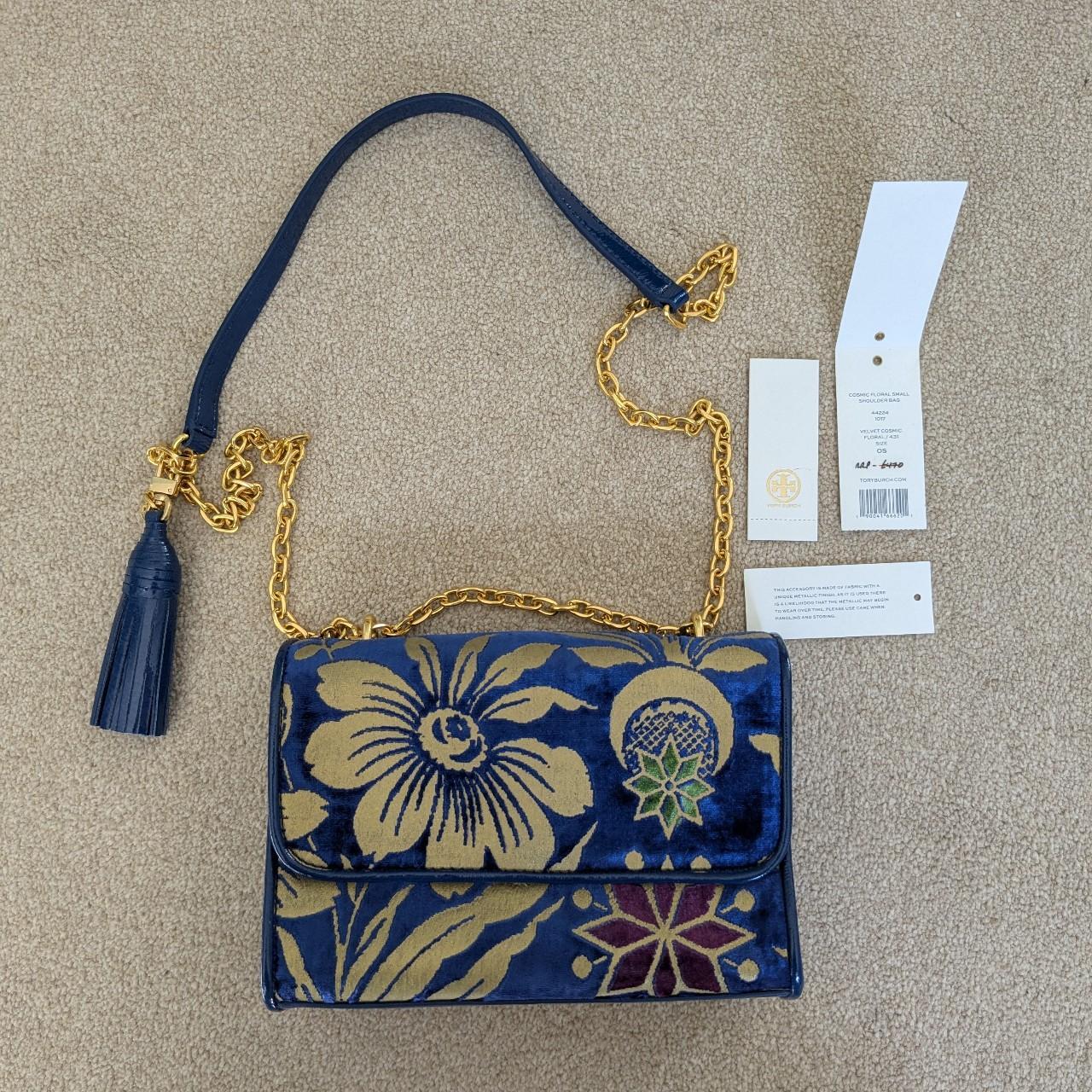 Tory burch cosmic floral bag sale