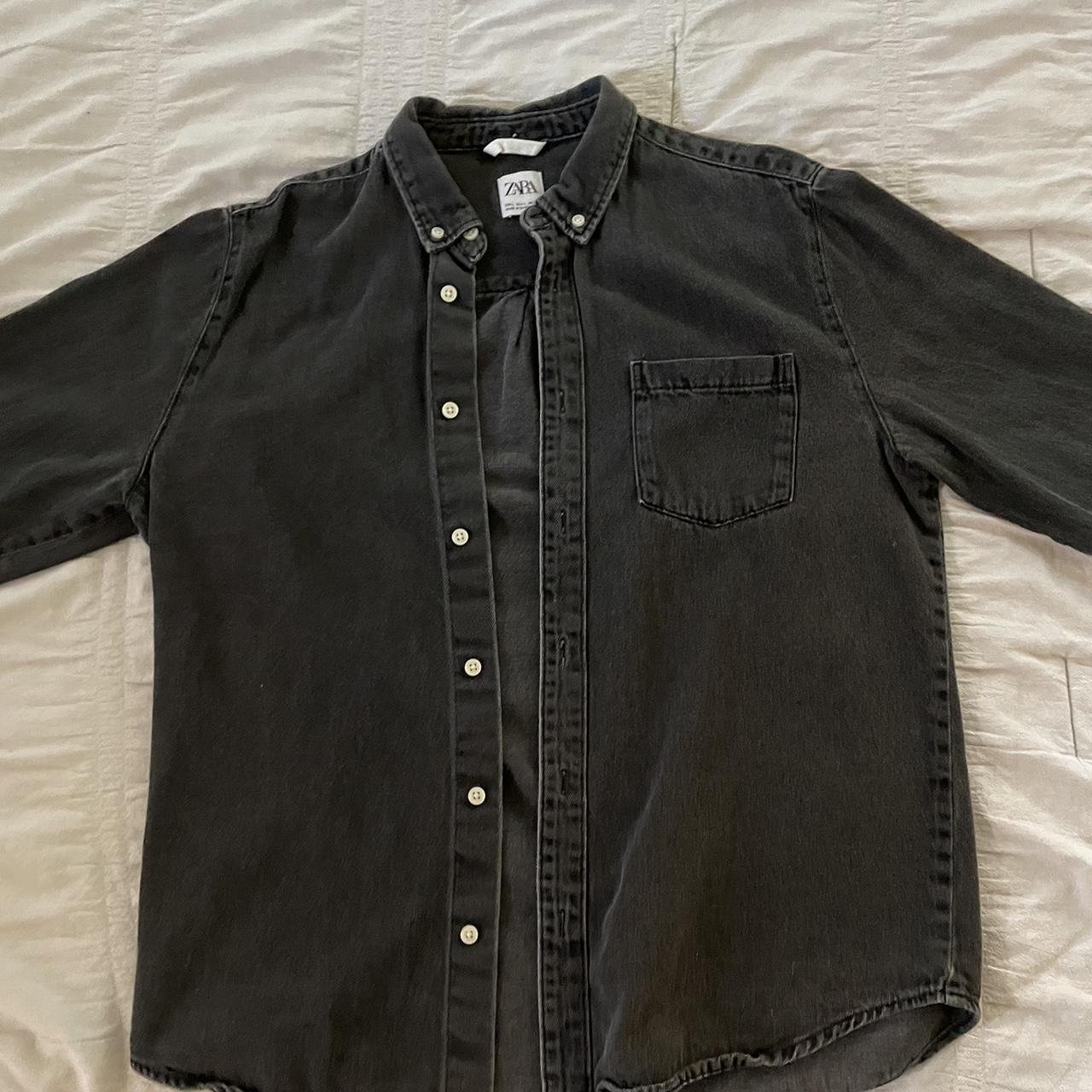Zara’s men’s going out long sleeve (L) fits like a... Depop