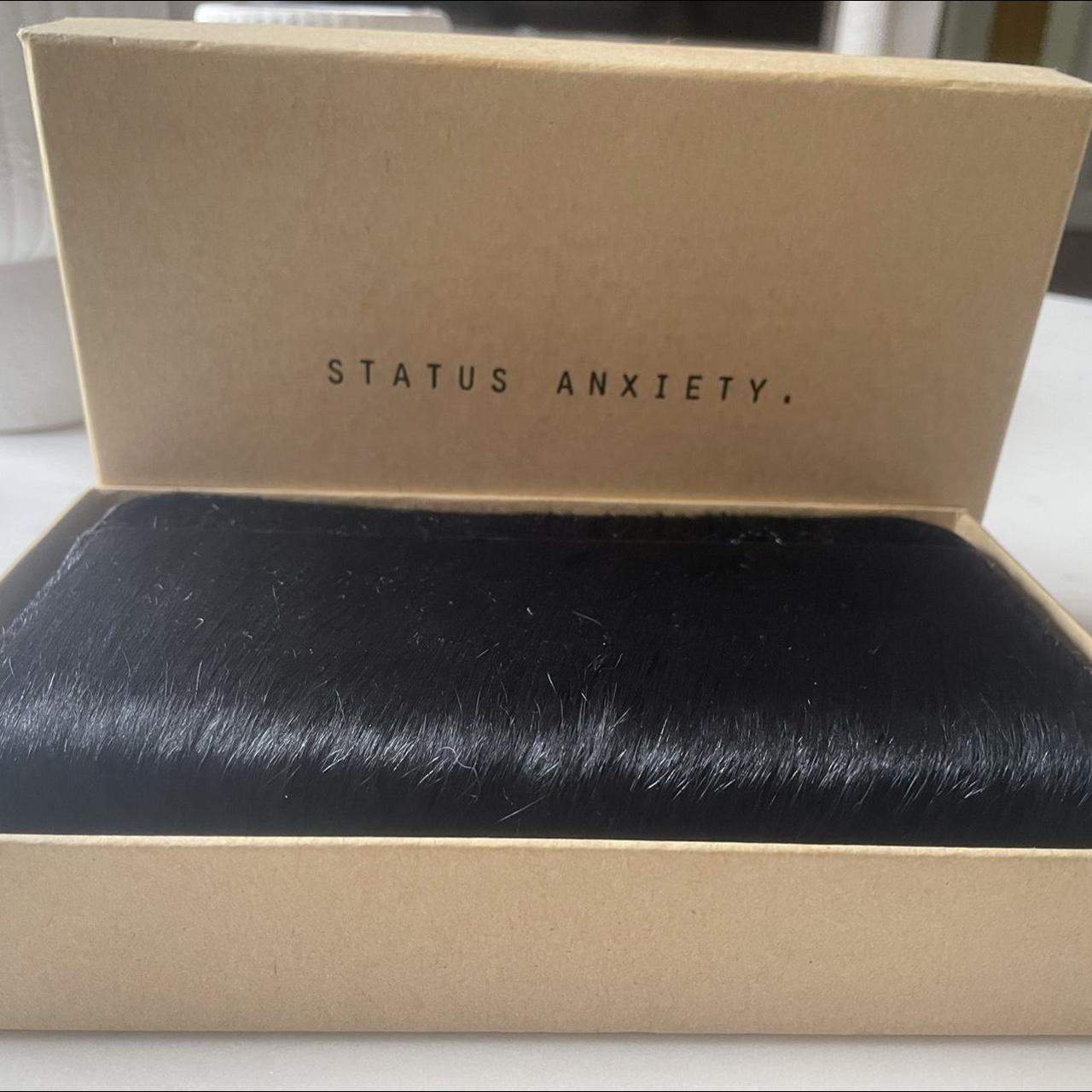 Status Anxiety Faux Fur Purse Depop