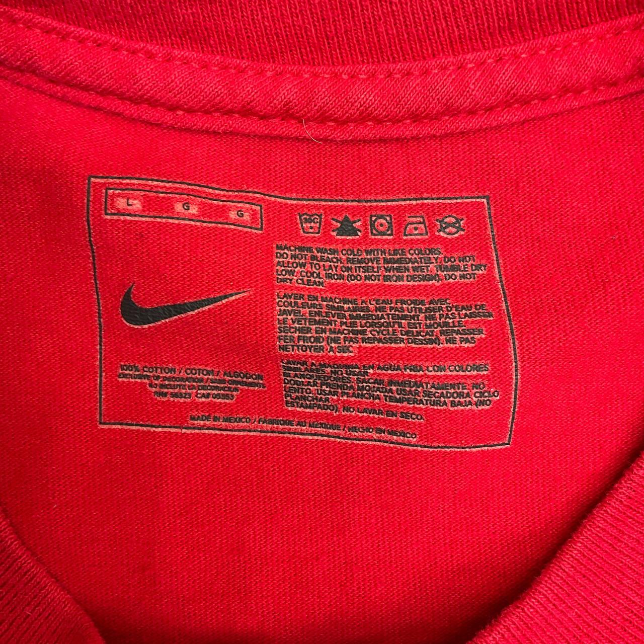 nike black red tag
