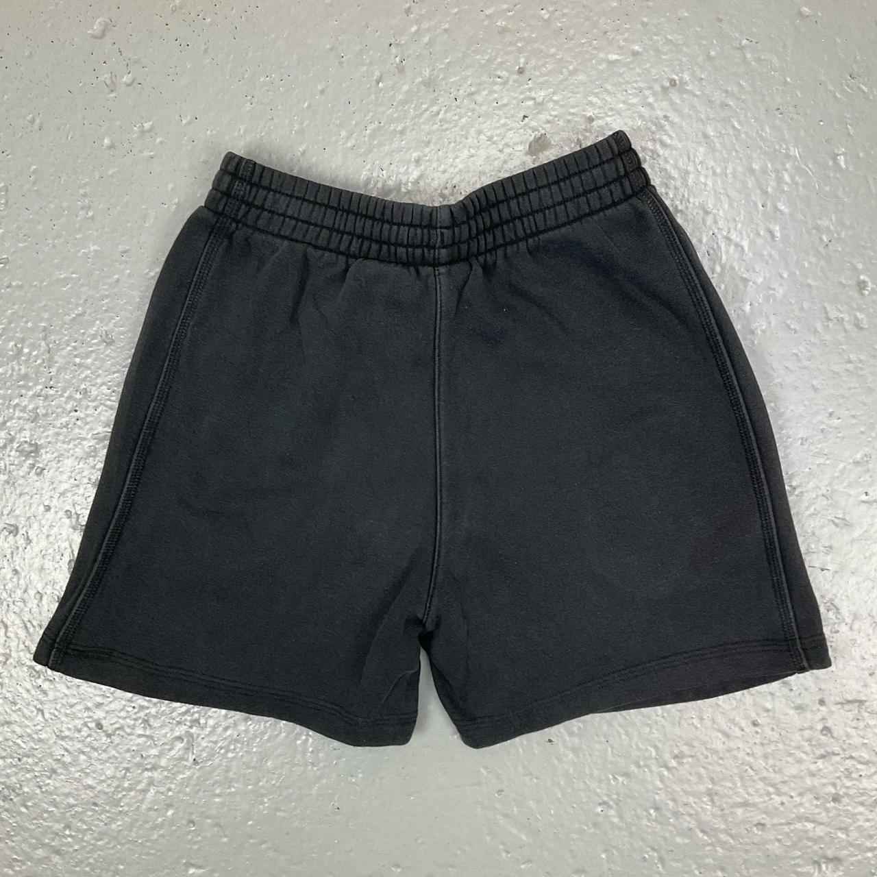 Y2K Nike sweatpants shorts in black. Embroidered | Depop Y2K Nike sweatpants shorts in black. Embroidered | Depop