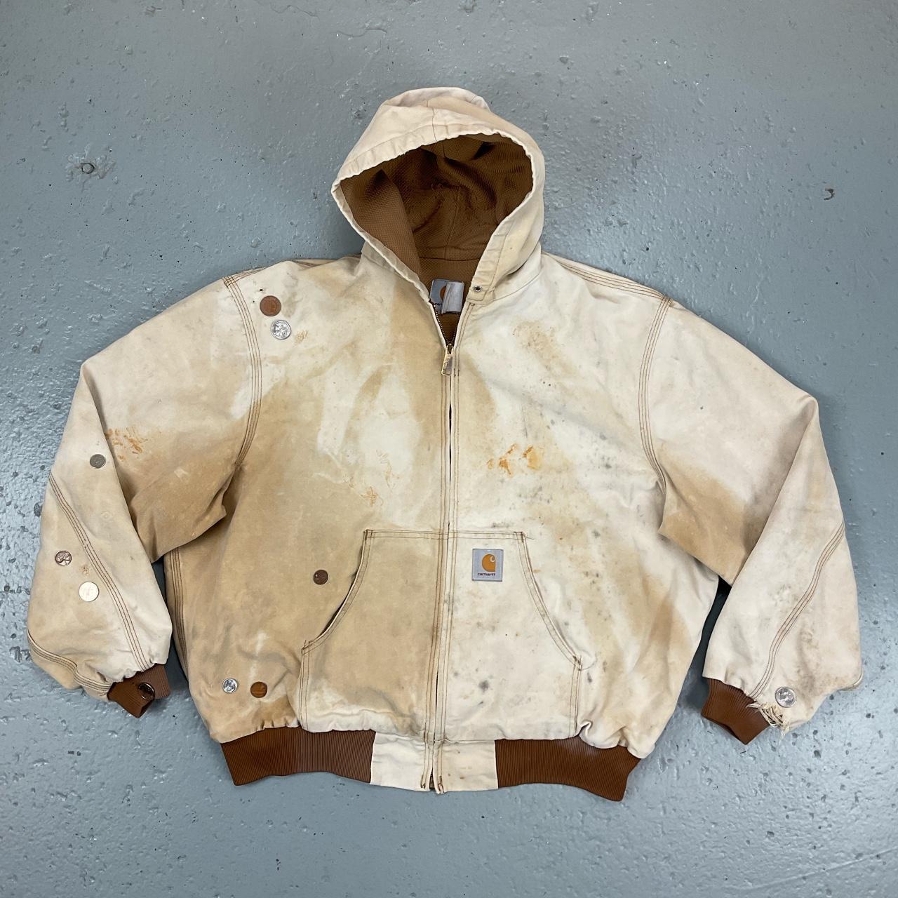 Carhartt ranger jacket. Carhartt logo patch to the | Depop