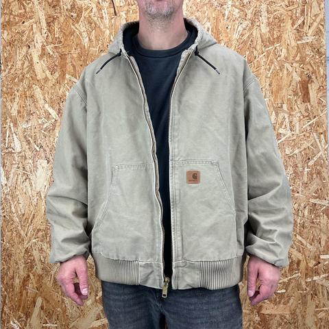 Carhartt Mosley jacket. Carhartt logo to the bottom | Depop