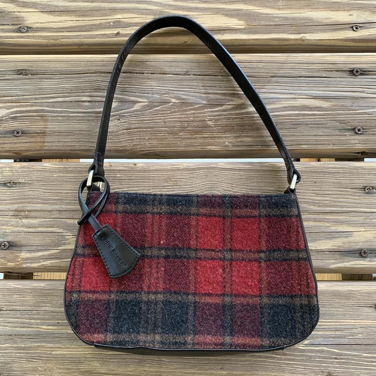 Kate Spade Medium Red and Black Checkered Purse, Women's Fashion, Bags &  Wallets on Carousell