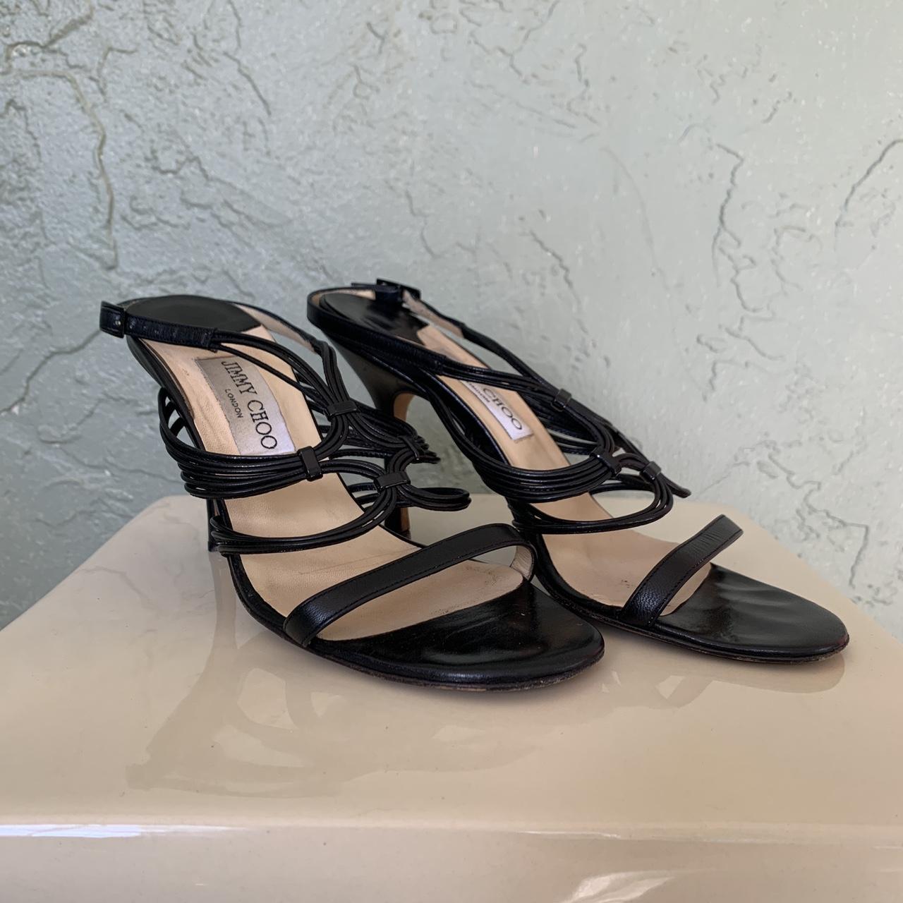 strappy jimmy choo heels