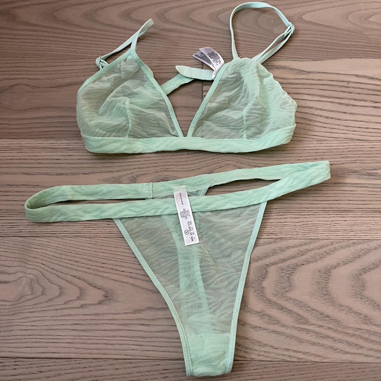 Primark Women's Green Underwear Depop