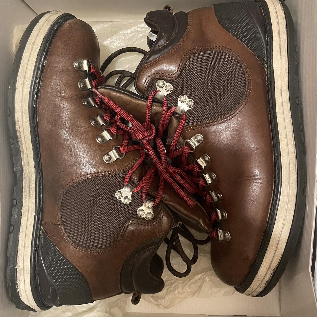 visvim serra hiking boot with og box and tags, in a...