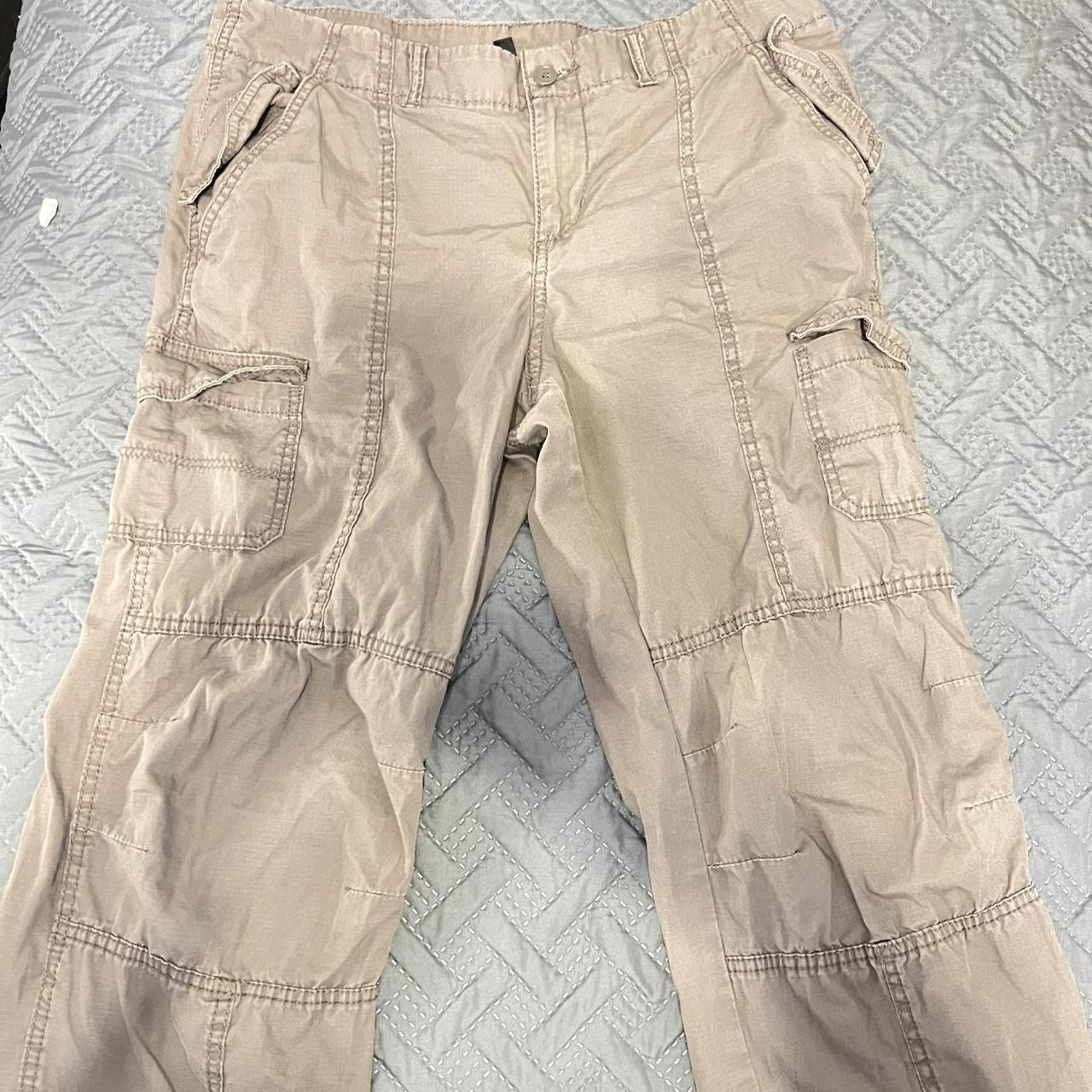 grey cargo pants from h&m! ** these are grey, not... Depop