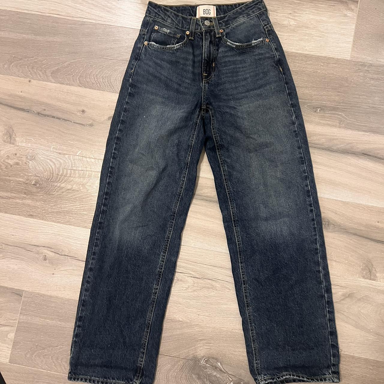 BDG bella baggy jeans dark wash size 24
