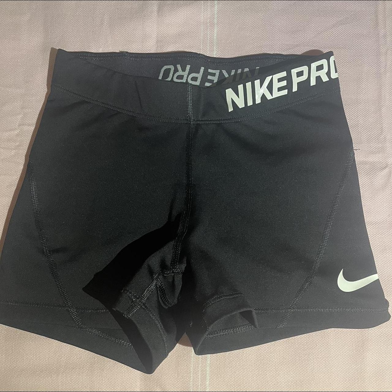 womens black nike spandex