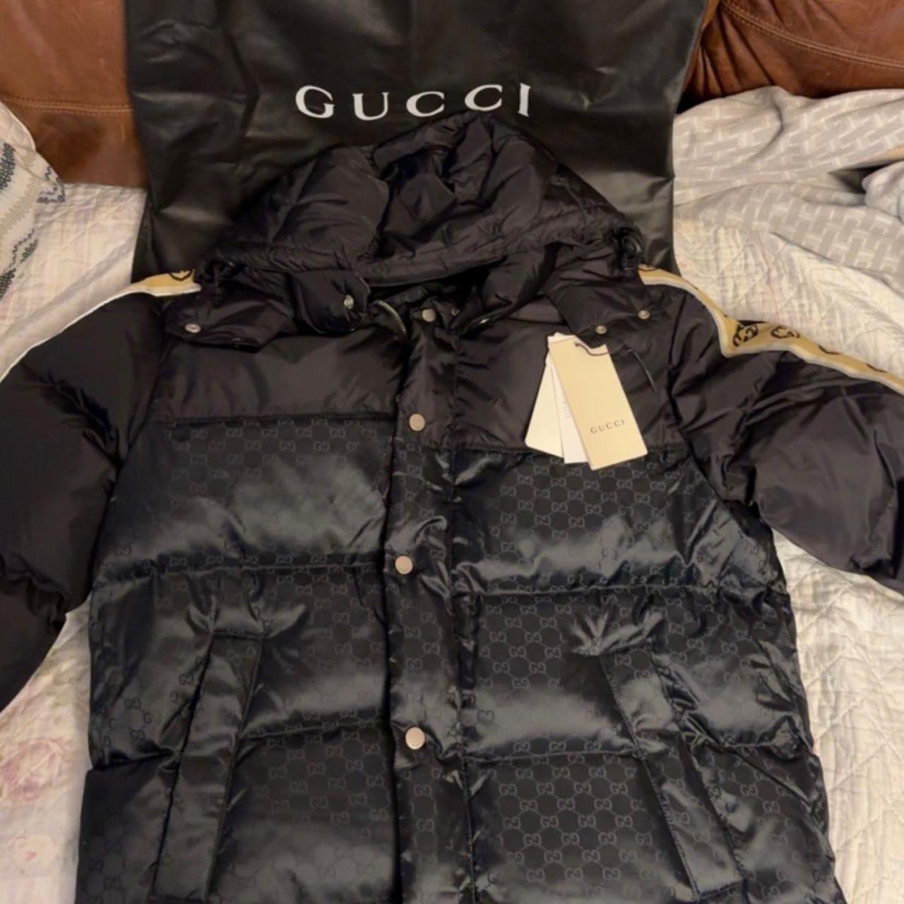 Gucci puffer jacket Brand new with tags - Depop