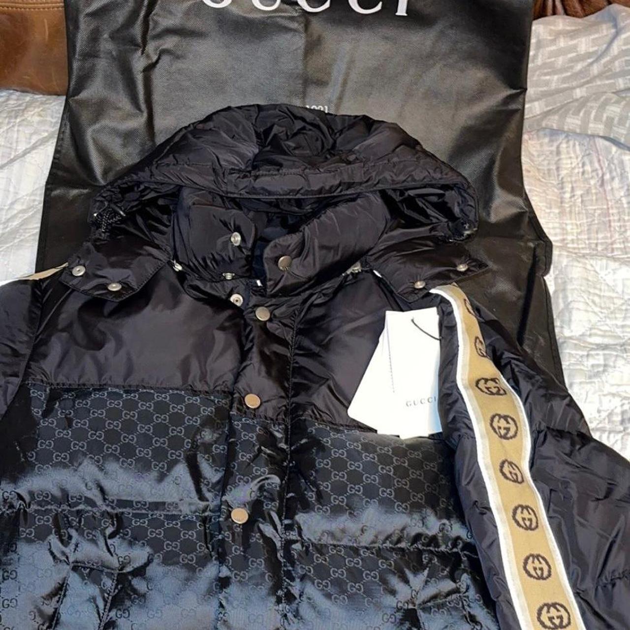 Gucci puffer jacket Brand new with tags - Depop