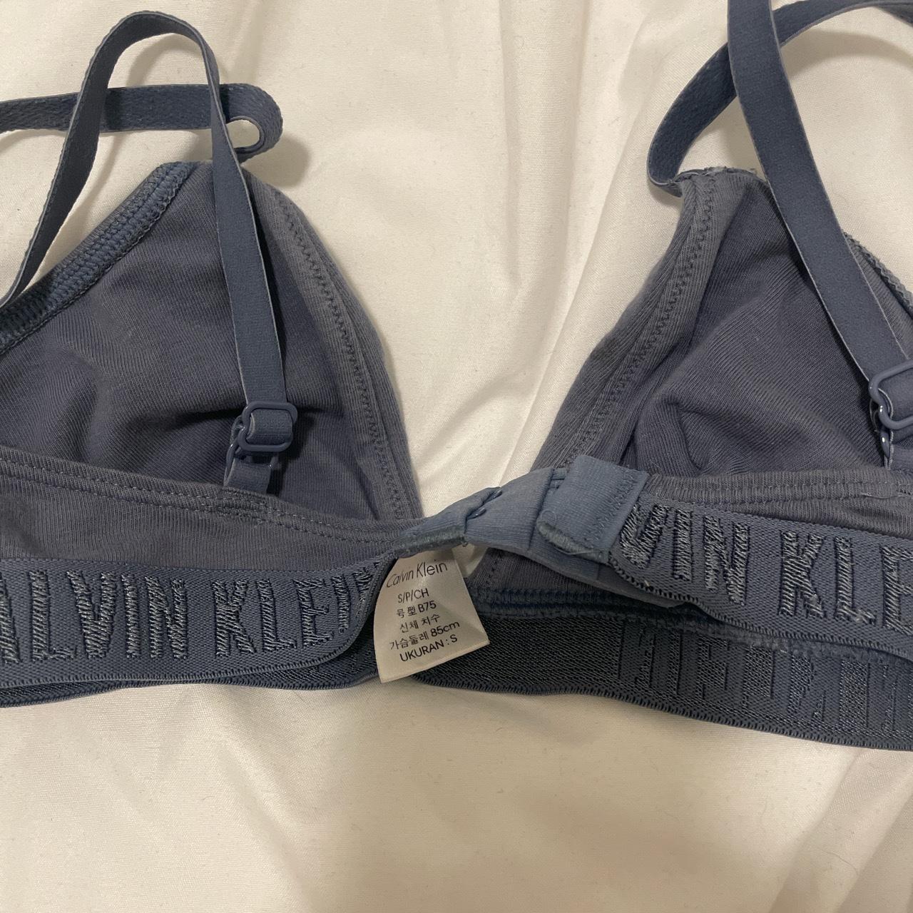 calvin klein bralette size small and i’m a 32A for... - Depop