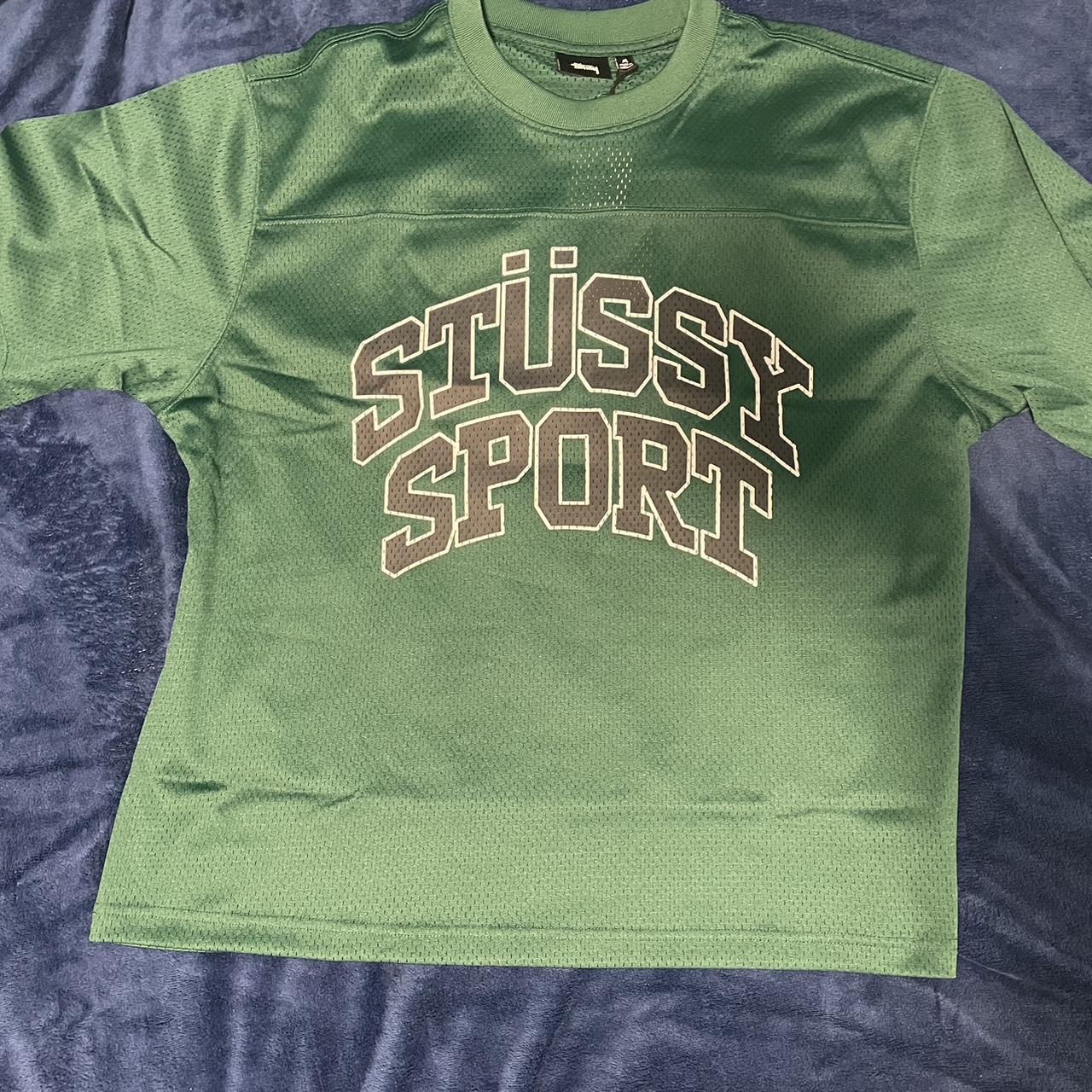 Stüssy - Men's Sport Mesh Football Jersey - (Green) – DSMNY E-SHOP