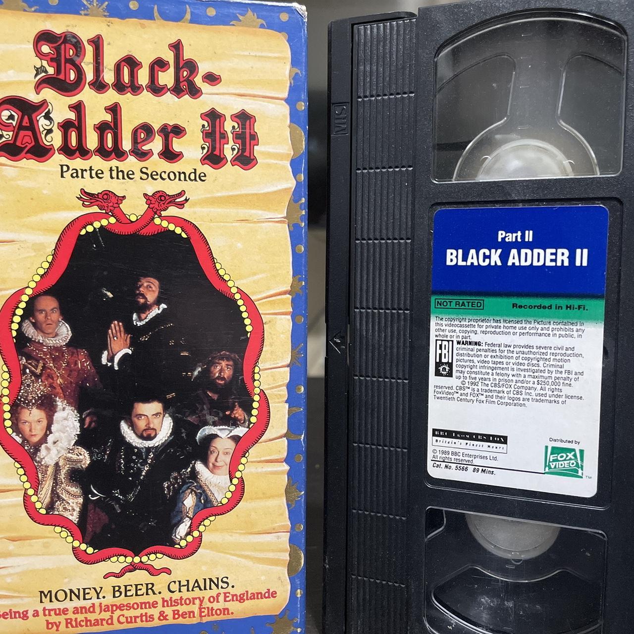 Blackadder II UK VHS 1995 Cover : BBC Worldwide Ltd : Free