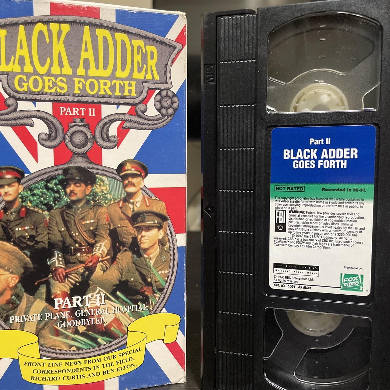 Black Adder The Third - Dish and Dishonesty - PAL VHS Video