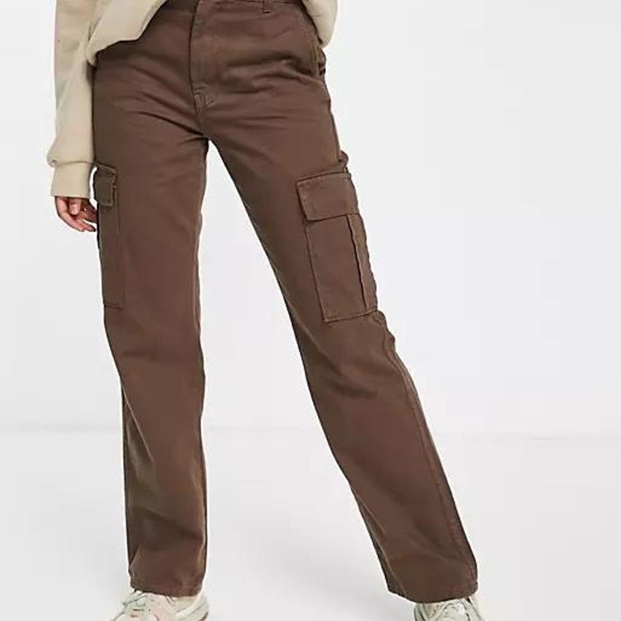 stradivarius cargo trousers