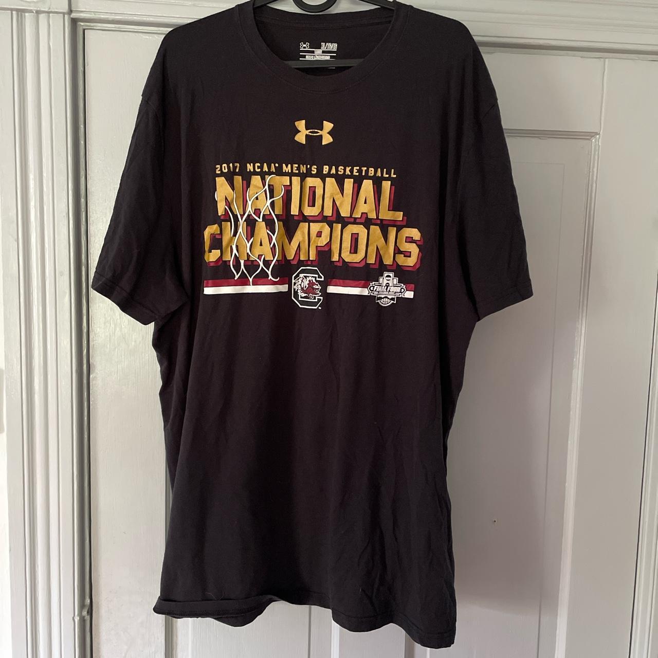 black and gold under armour shirt