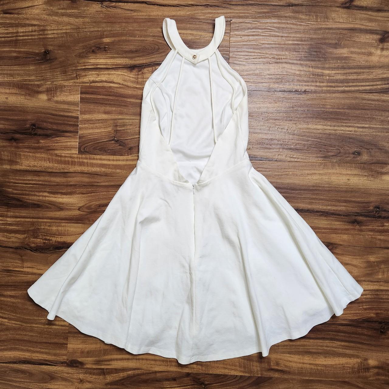 Delightful surprise ivory skater dress best sale