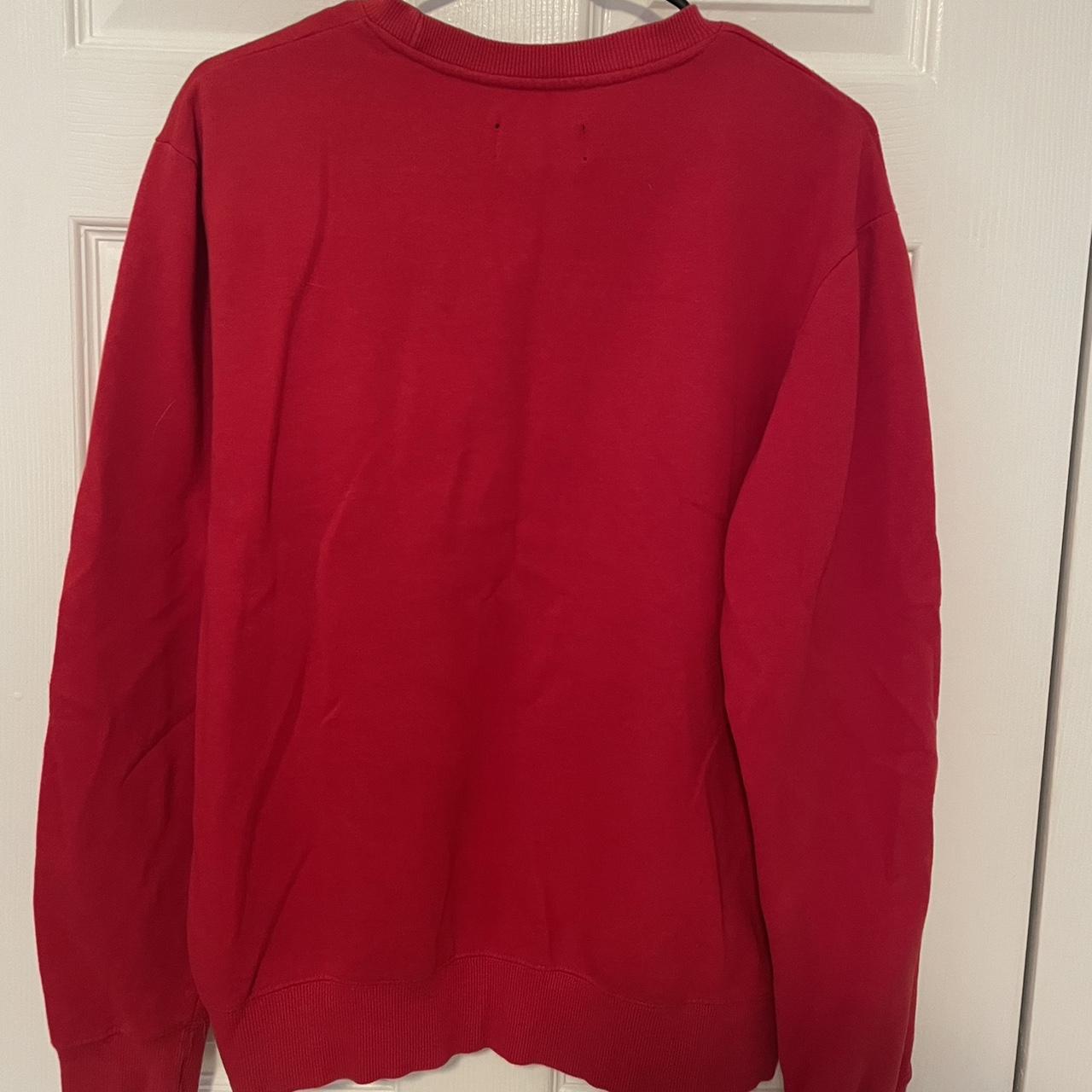 Cotton On Men's Red Sweatshirt (4)