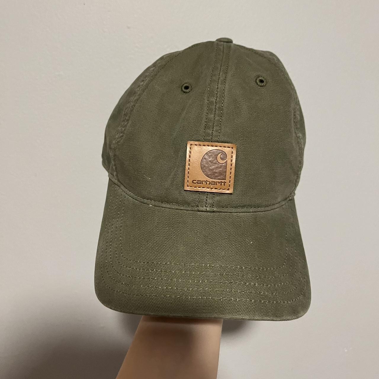 Carhartt Women's Green Hat Depop