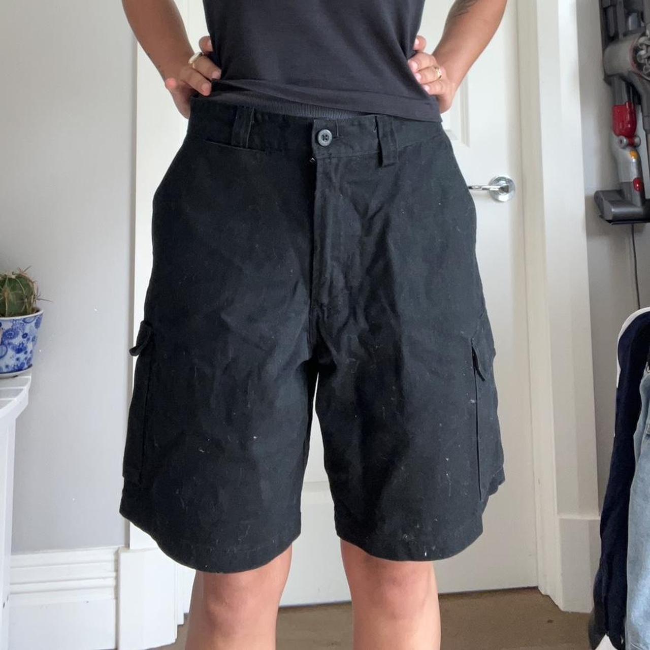 Hard Yakka Black Jorts! used but in excellent... - Depop