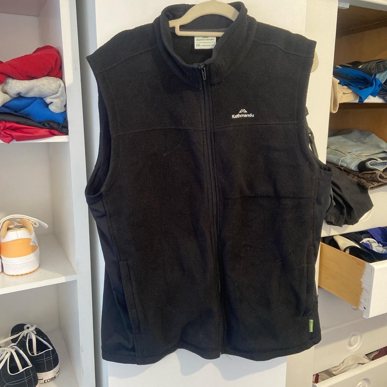 Kathmandu Men's Black Vest Depop