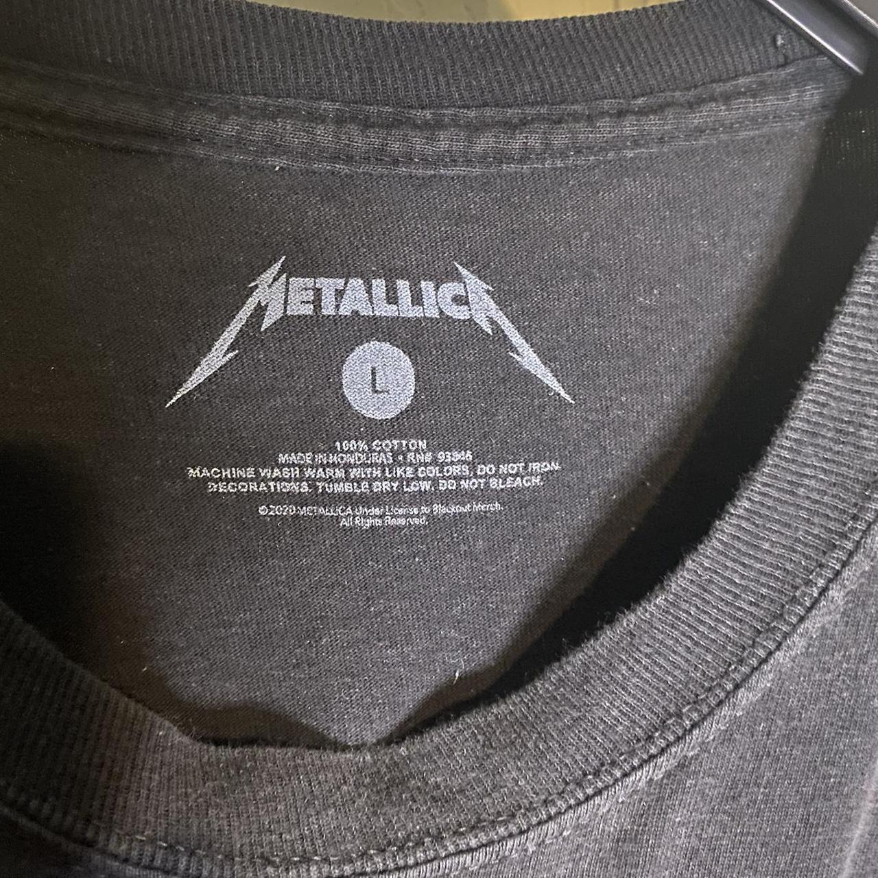 Metallica Kill ‘em all tee shirt size large double... - Depop