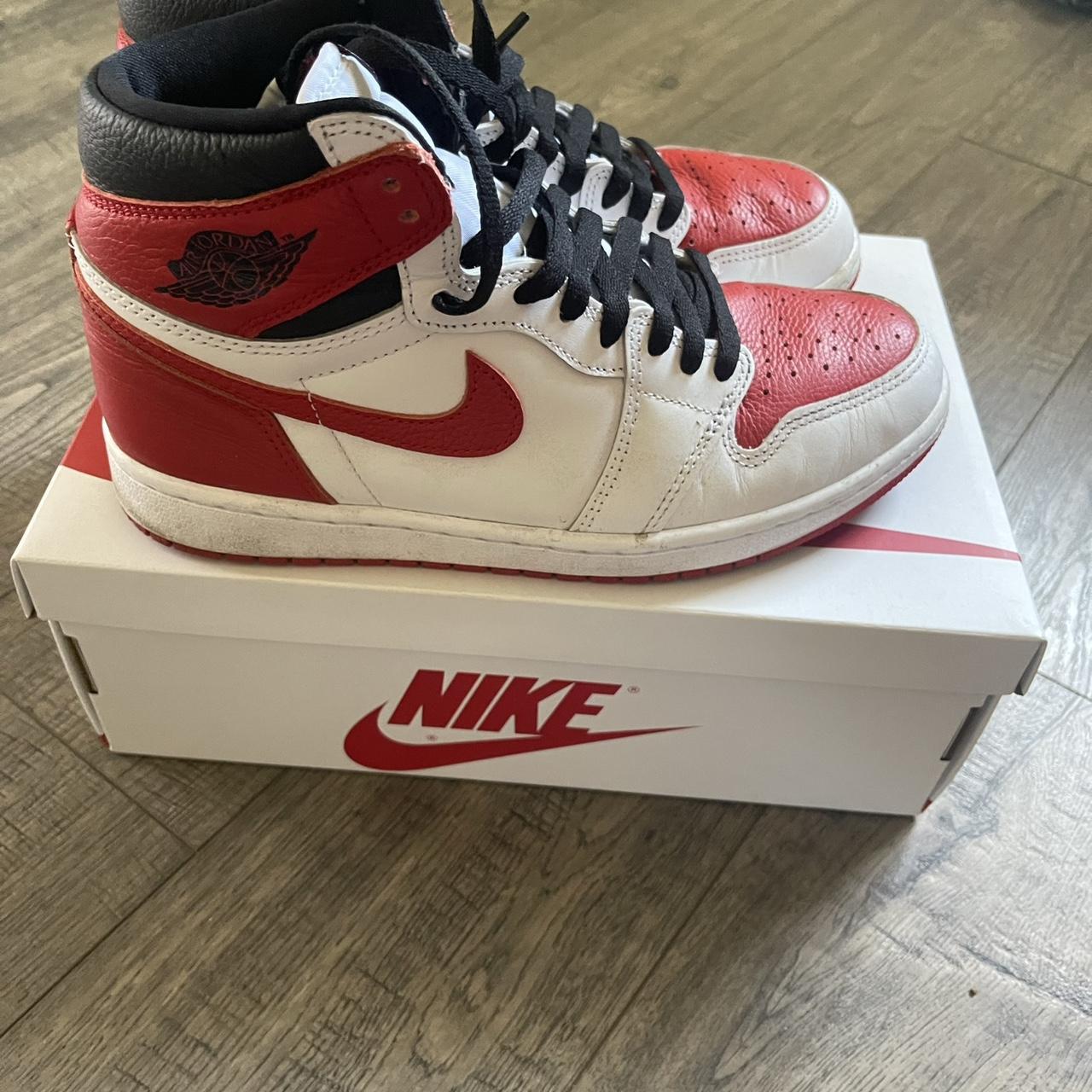 Jordan 1 Heritage Size 8.5 Worn 4-5x - Depop