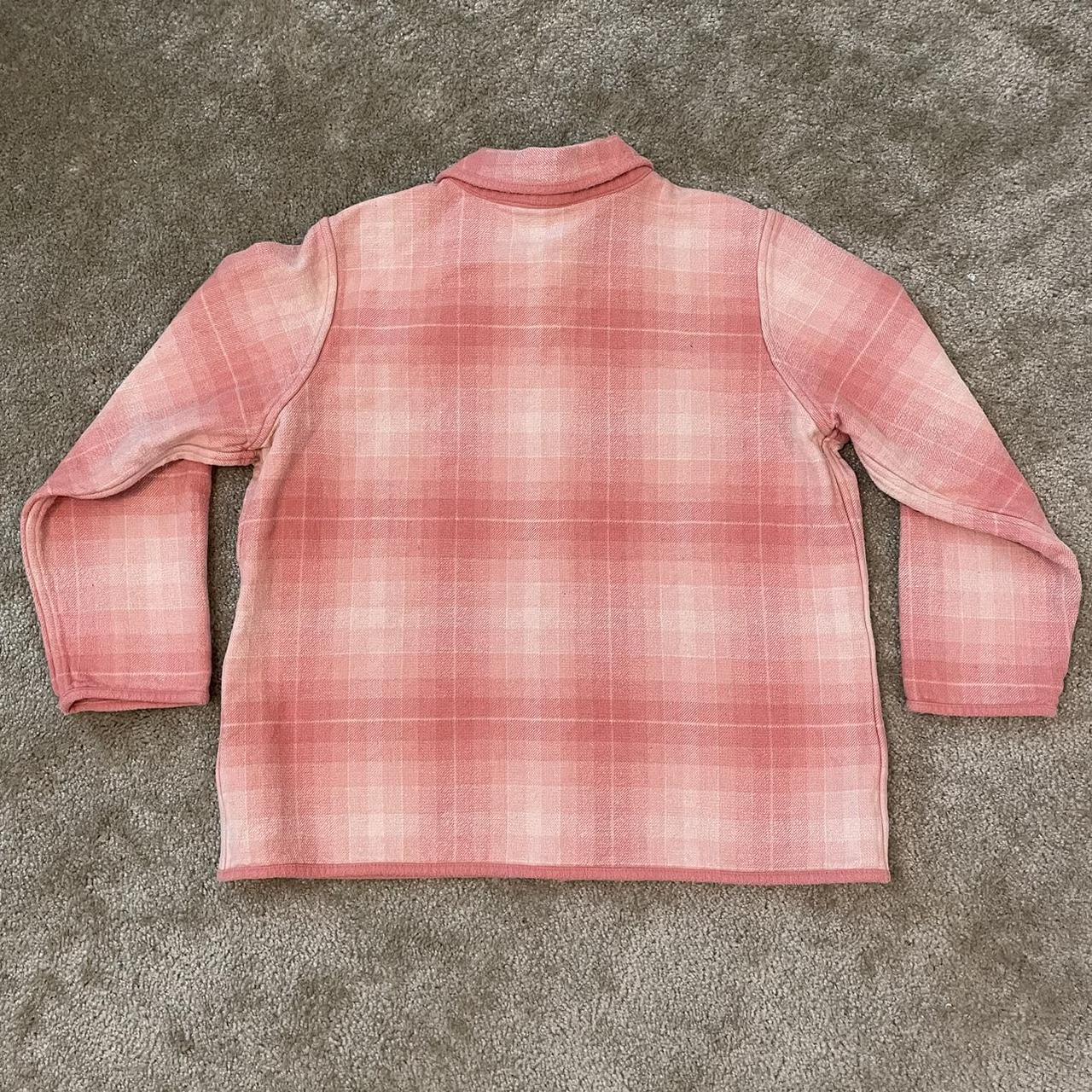 insanely beautiful pink jacket chest 25in length... Depop