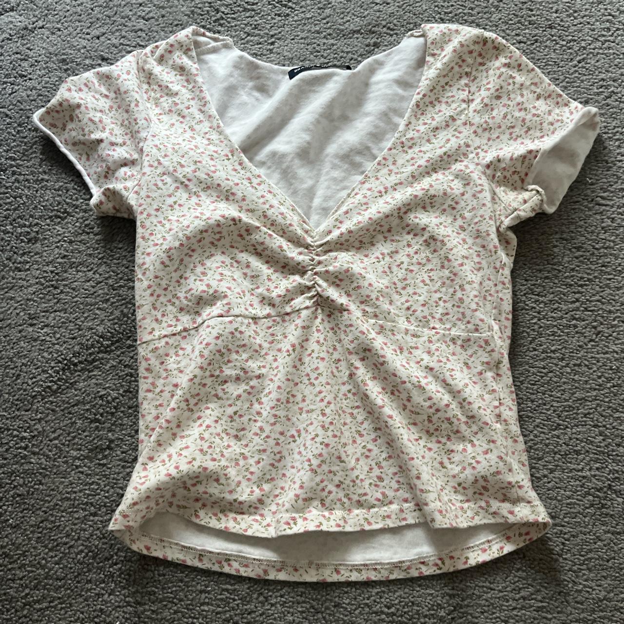 Brandy floral Gina top Depop