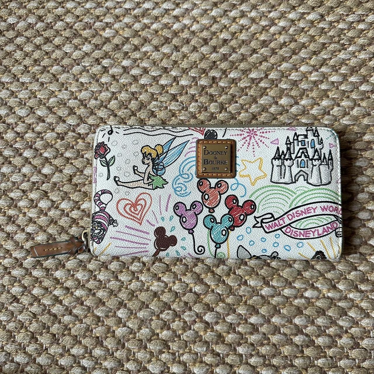 Disney sketch wallet on sale by dooney & bourke